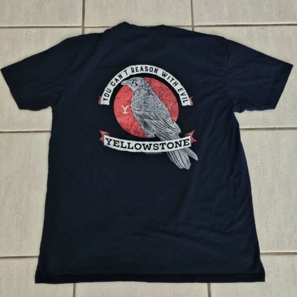 Mens Yellowstone You Can't Reason With Evil Dutton Ranch Shirt Extra Large XL - Picture 1 of 2